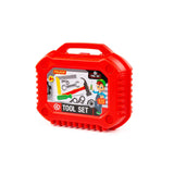 Polesie - Red Tool Box with 27pc Tool Set