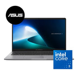 ASUS ExpertBook P1 P1503CVA 15.6-inch FHD Laptop - Intel Core 3 100U 512GB SSD 8GB RAM Win 11 Home