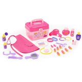 Polesie Little Princess Vanity Playset in Carry Box 29 Piece