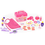 Polesie Little Princess Vanity Playset in Carry Box 29 Piece