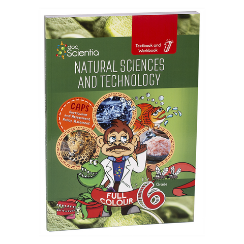 Grade 6 Textbook and Workbook Book 1 Natural Sciences and Technology Full Colour