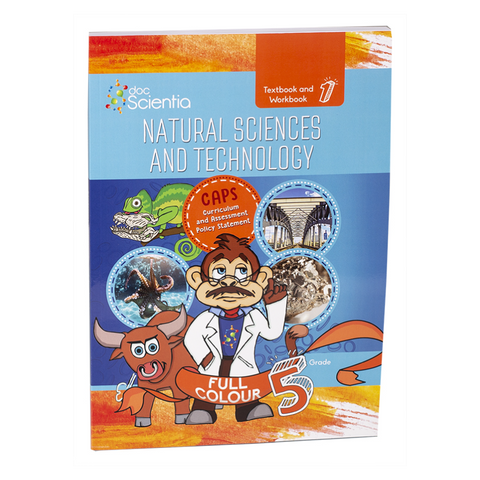 Grade 5 Textbook and Workbook Book 1 Natural Sciences and Technology Full Colour