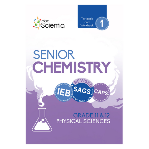 Gr 11- 12 IEB Physical Sciences Senior Chemistry Textbook and Workbook Book 1 FULL COLOUR