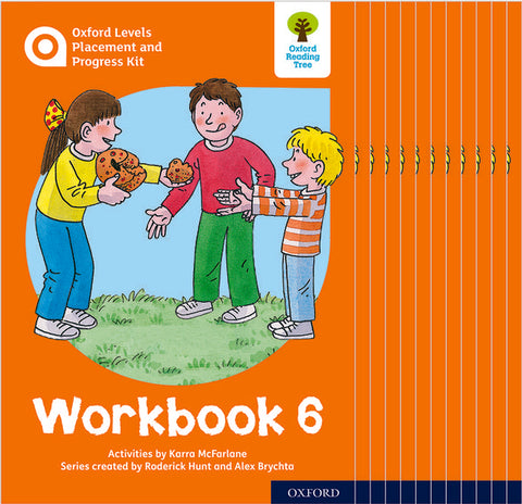 Oxford Levels Progress Kit: ORT Biff Chip & Kipper L6 Workbook Pack of 12