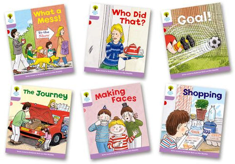 Biff, Chip and Kipper – More Patterned Stories Level 1+ Mixed Pack of 6