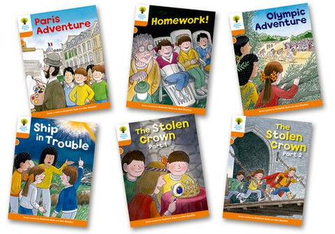 Biff, Chip and Kipper – More Stories B Level 6 Mixed Pack of 6