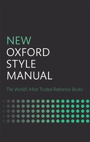 New Oxford Style Manual 3e (H)