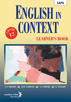 English in Context Grade 12 Learner's Book ePDF (1-year licence)
