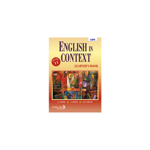 English in Context Grade 11 Learner's Book ePDF (CAPS aligned) (1-year licence)