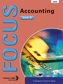 Focus Accounting Grade 10 Learner's Book ePDF (1-year licence)