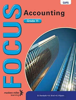 Focus Accounting Grade 11 Learner's Book ePDF (1-year licence)