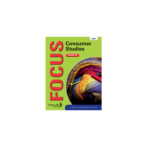 Focus Consumer Studies Grade 12 Learner's Book ePDF (1-year licence)