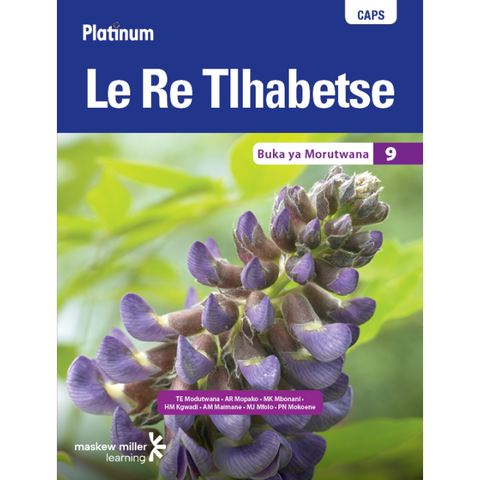 Platinum Le Re Tlhabetse (Setswana HL) Grade 9 Learner's Book ePDF (1-year licence)