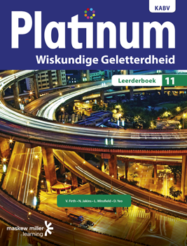 Platinum Wiskundige Geletterdheid Graad 11 Leerderboek ePDF (1-year licence)