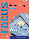Focus Accounting Grade 10 Learner's Book ePUB (1-year licence)