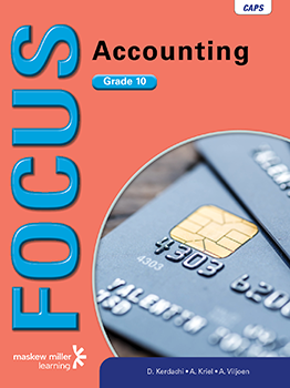 Focus Accounting Grade 10 Learner's Book ePUB (1-year licence)