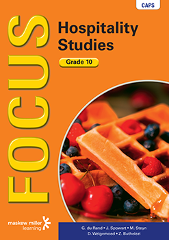 Focus Hospitality Studies Grade 10 Learner's Book ePUB (1-year licence)