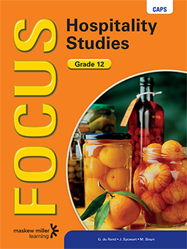 Focus Hospitality Studies Grade 12 Learner's Book ePUB (1-year licence)