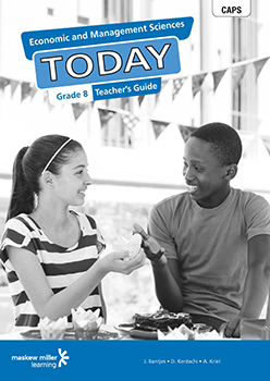 Economic and Management Sciences Today Grade 8 Teacher's Guide ePDF (1-year licence)