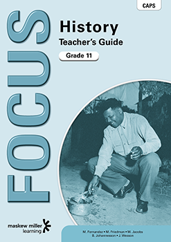 Focus History Grade 11 Teacher's Guide ePDF (1-year licence)