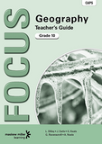 Focus Geography Grade 10 Teacher's Guide ePDF (1-year licence)