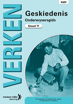 Verken Geskiedenis Graad 11 Onderwysersgids ePDF (1-year licence)