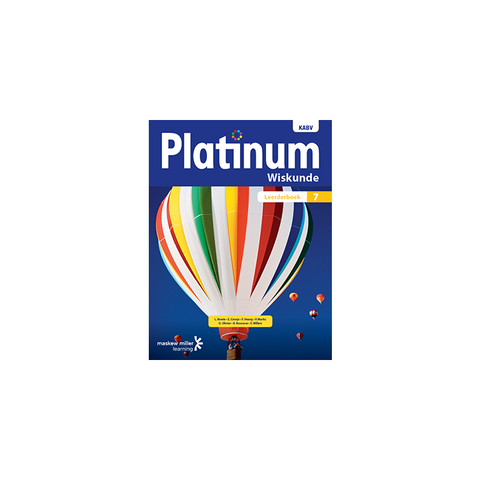 Platinum Wiskunde Graad 7 Leerderboek ePUB (1-year licence)