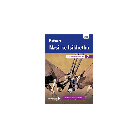 Platinum Nasi-ke Isikhethu (IsiNdebele HL) Grade 7 Reader ePDF (1-year licence)