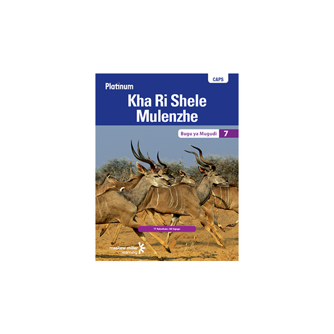 Platinum Kha Ri Shele Mulenzhe (Tshivenda HL) Grade 7 Learner's Book ePDF (1-year licence