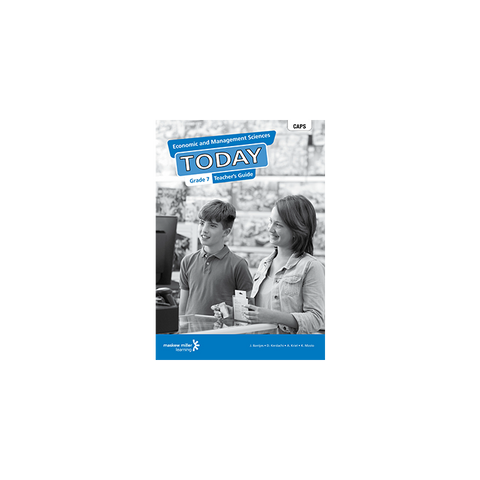 Economic and Management Sciences Today Grade 7 Teacher's Guide ePDF (1-year licence)
