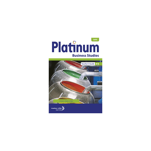 Platinum Business Studies Grade 11 Teacher's Guide ePDF (1-year licence)