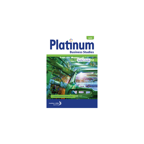 Platinum Business Studies Grade 12 Teacher's Guide ePDF (1-year licence)