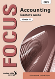 Focus Accounting Grade 11 Teacher's Guide ePDF (1-year licence)