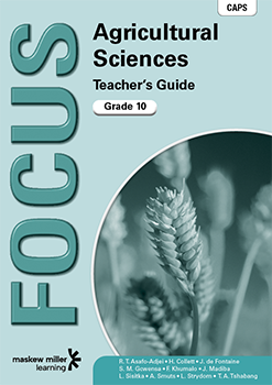 Focus Agricultural Sciences Grade 10 Teacher's Guide ePDF (1-year licence)