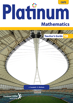 Platinum Mathematics Grade 10 Teacher's Guide ePDF (1-year licence)