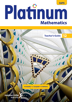 Platinum Mathematics Grade 12 Teacher's Guide ePDF (1-year licence)
