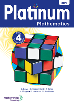 Platinum Mathematics Grade 4 Teacher's Guide ePDF (1-year licence)
