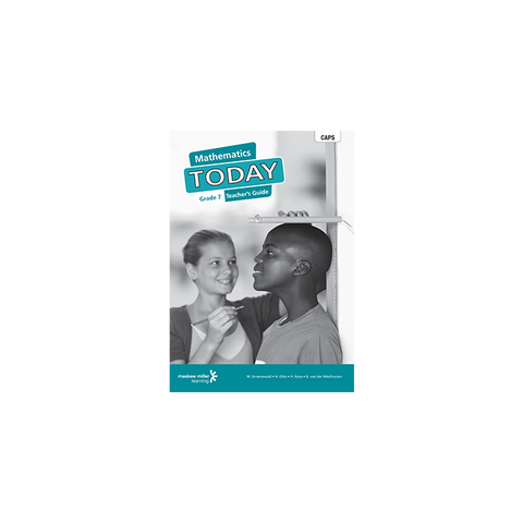 Mathematics Today Grade 7 Teacher's Guide ePDF (1-year licence)