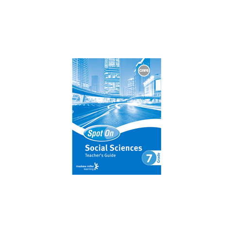 Spot On Social Sciences Grade 7 Teacher's Guide ePDF (1-year licence)