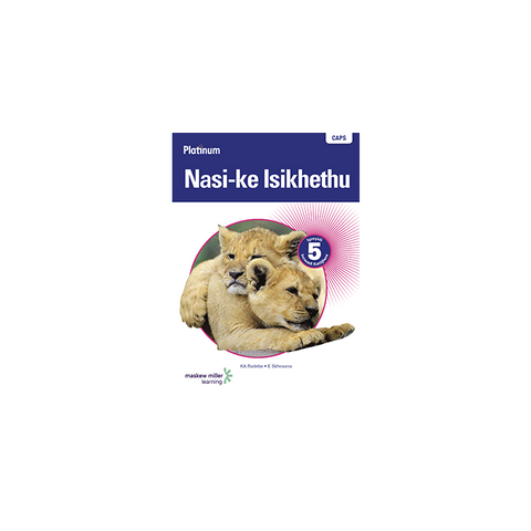 Platinum Nasi-ke Isikhethu (IsiNdebele HL) Grade 5 Teacher's Guide ePDF (1-year licence)