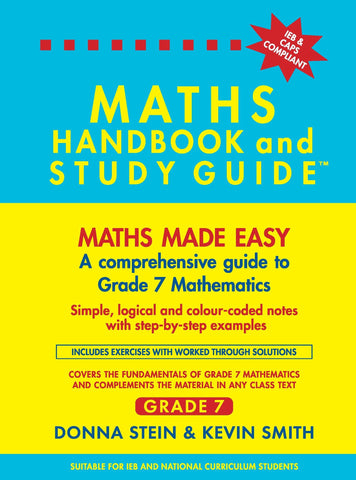 "Maths Grade 7 Workbook and study guide