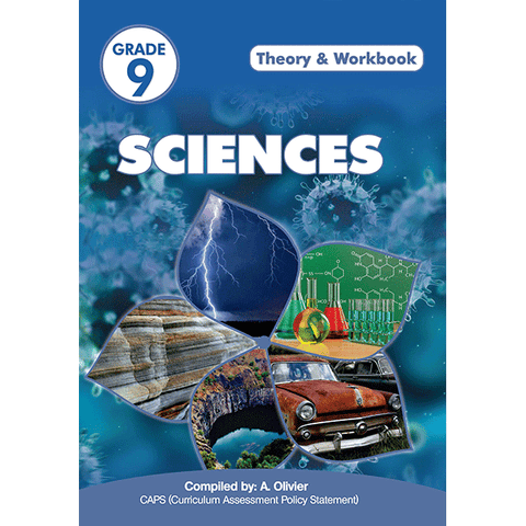 Sciences Theory & Workbook Gr 9 (No Biology Included)
