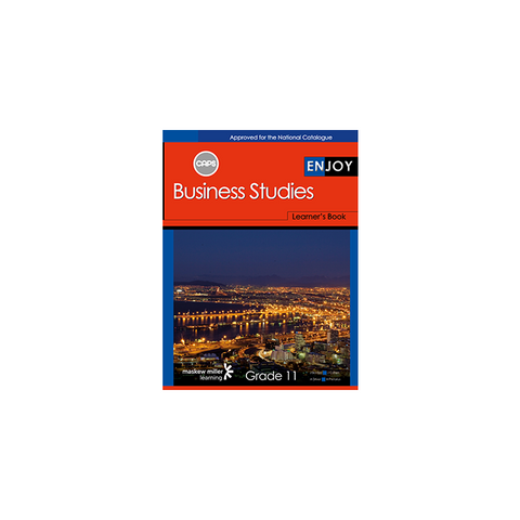 Enjoy Business Studies Grade 11 Learner's Book ePDF (1-year licence)
