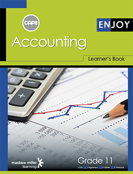 Enjoy Accounting Grade 11 Learner's Book ePUB (1-year licence)