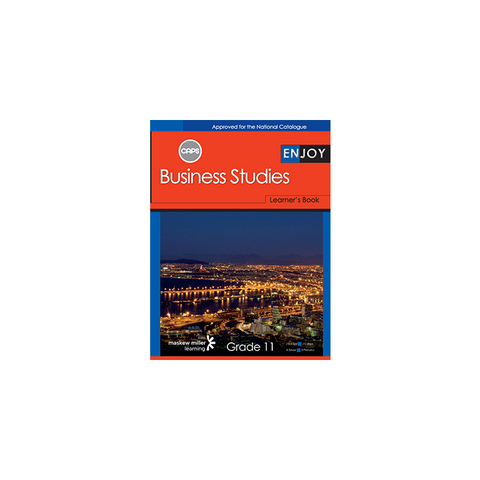 Enjoy Business Studies Grade 11 Learner's Book ePUB (1-year licence)
