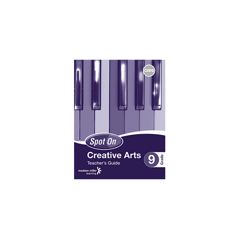 Spot On Creative Arts Grade 9 Teacher's Guide ePDF (1-year licence)