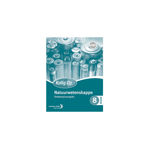 Kollig Op Natuurwetenskappe Graad 8 Onderwysersgids ePDF (1-year licence)