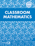 Classroom Mathematics Grade 12 Teacher's Guide ePDF (1-year licence)