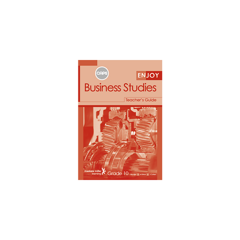 Enjoy Business Studies Grade 10 Teacher's Guide ePDF (1-year licence)