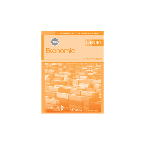 Geniet Ekonomie Graad 11 Onderwysersgids ePDF (1-year licence)